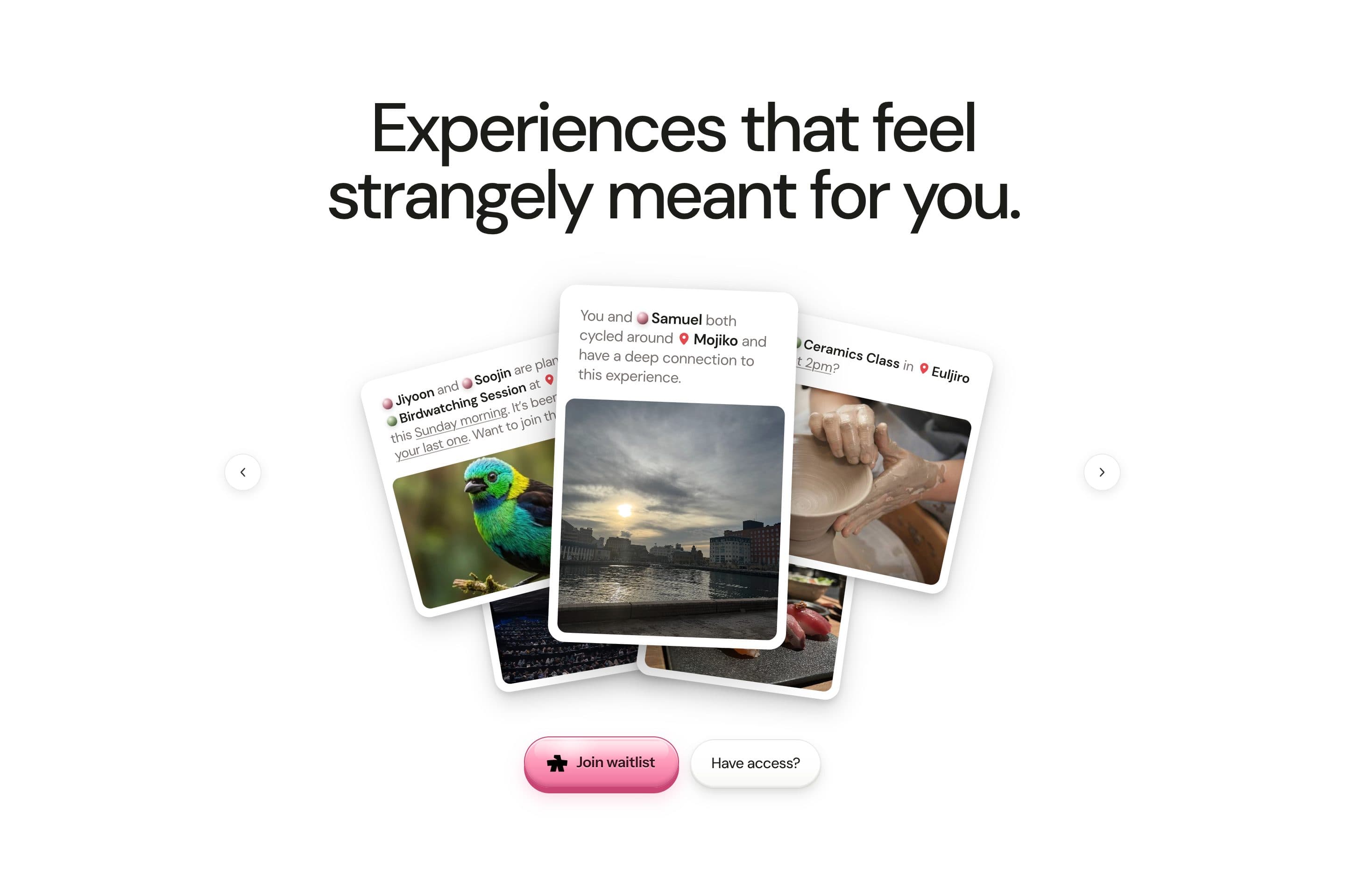 Chapter landing page