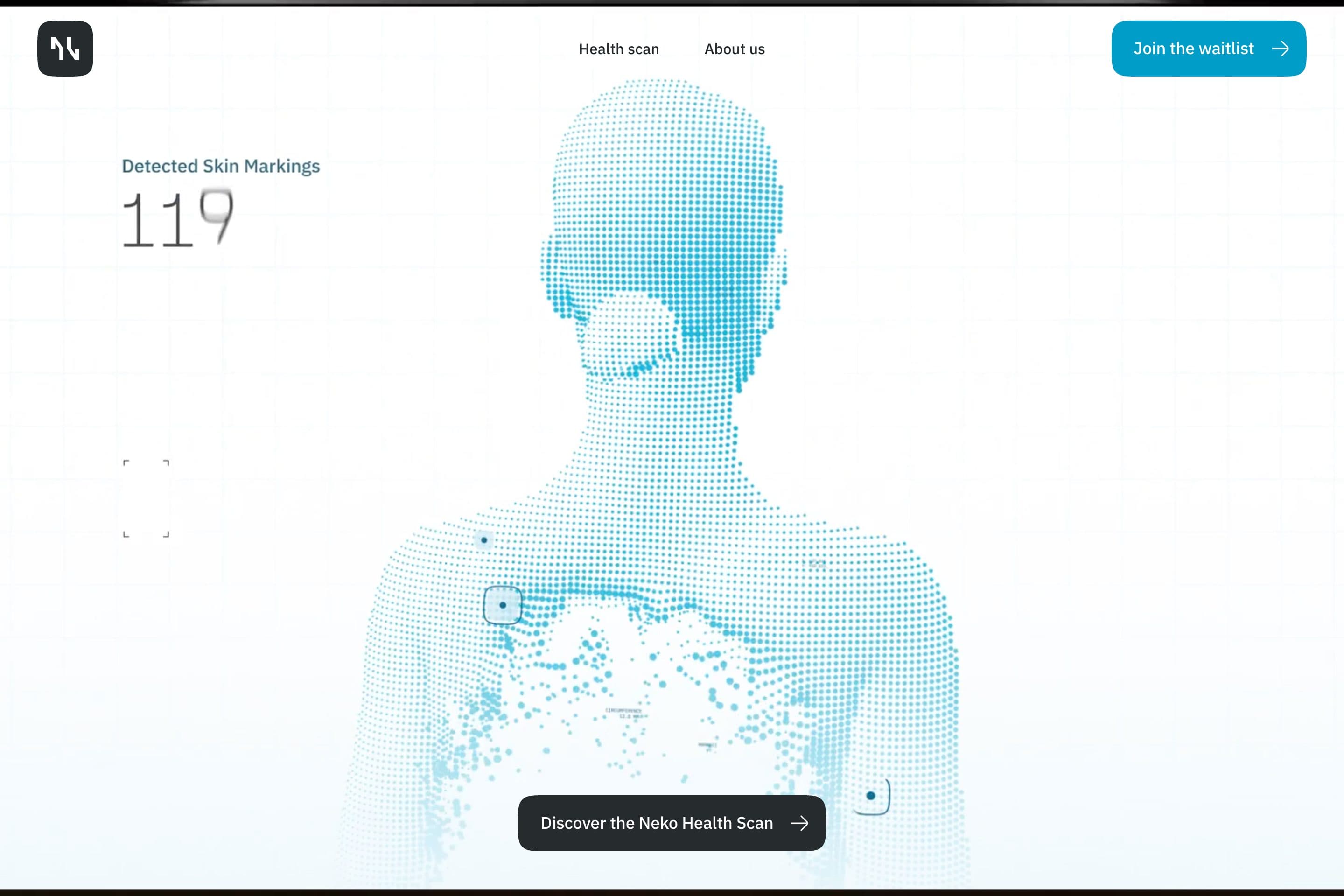 Neko Health landing page
